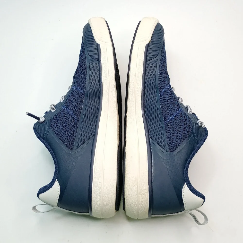 Hurley Exeter Sneaker Men Size 8 Navy Mesh Lightweight Athletic Shoes